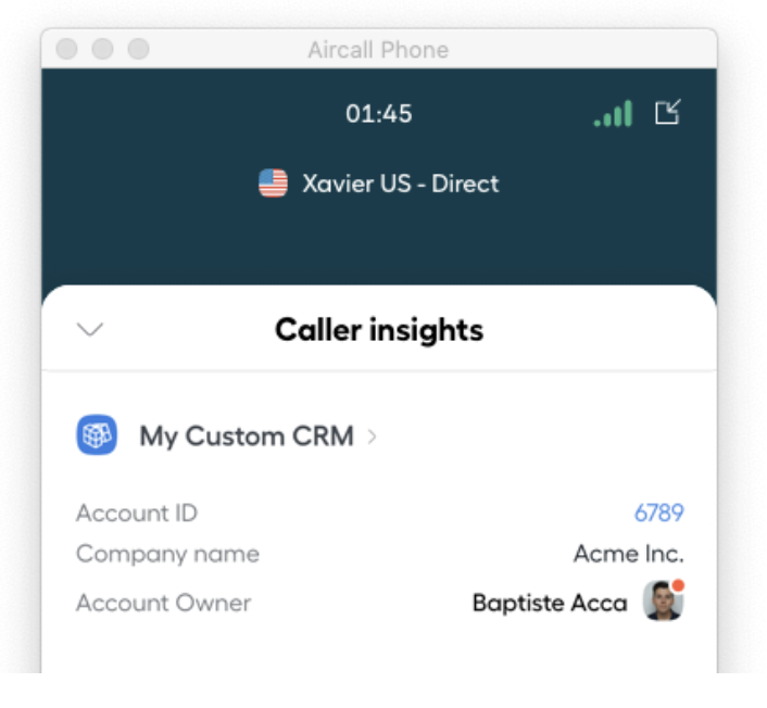 Insight Card Example